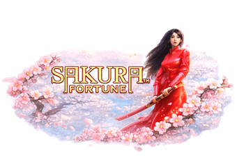 Sakura Fortune japonski avtomat s češnjevimi cvetovi in vojakinjo